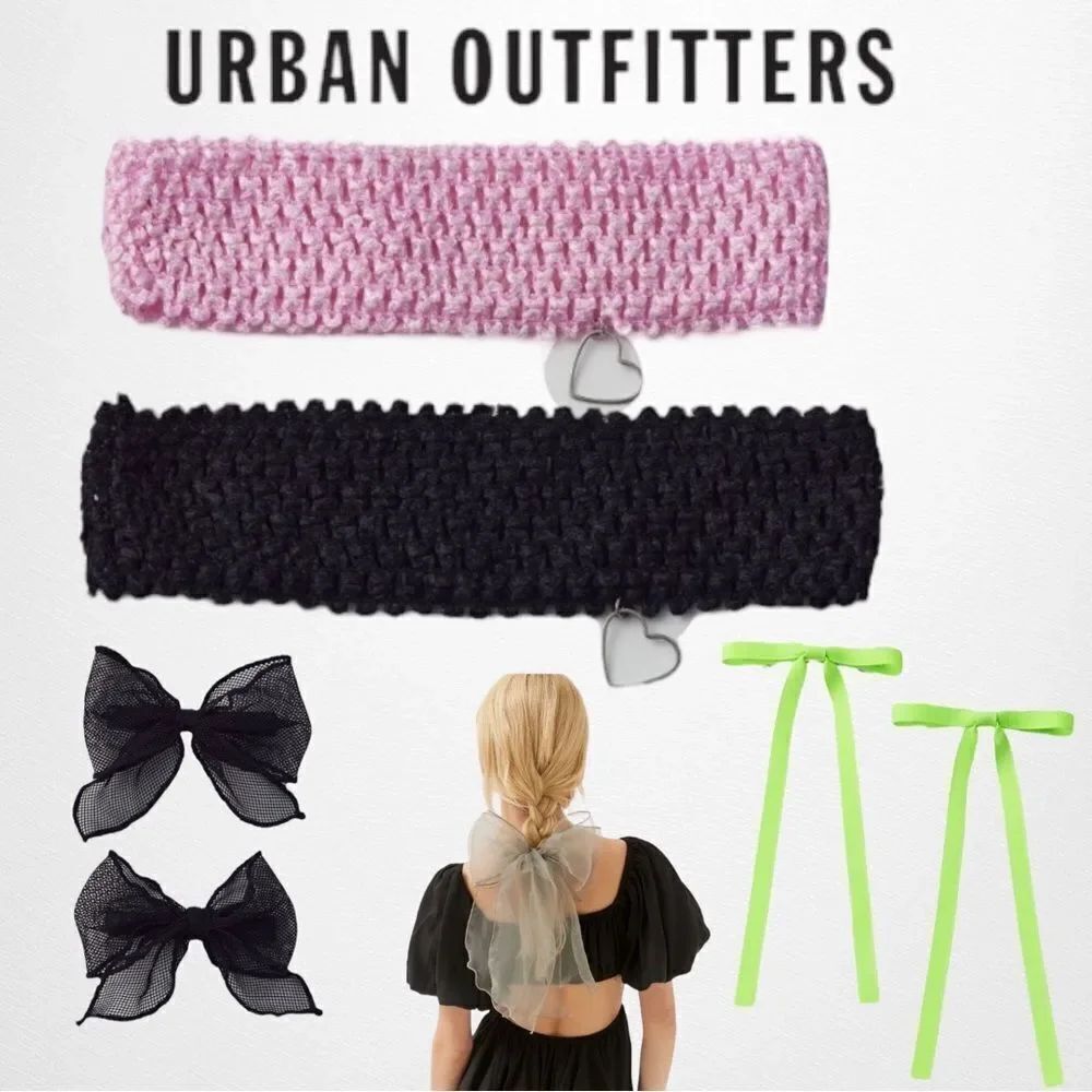 UO Urban Outfitters Hair Accessory Lot NEW Lot of 5